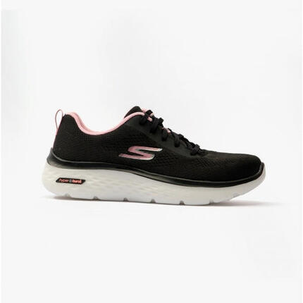 Zapatillas de la marca Skechers GO WALK HYPER BURST para mujer en color negro.