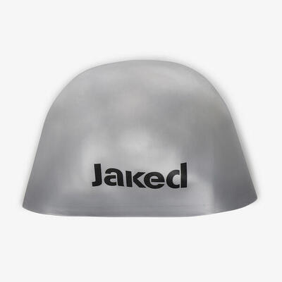 Silberne Badekappe aus Synthetik für Damen und Herren