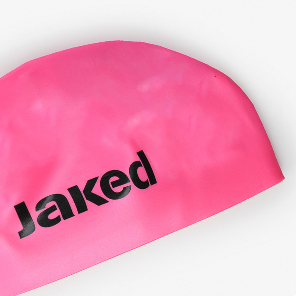 Gorro de baño sintético rosa para hombre y mujer. 3/3