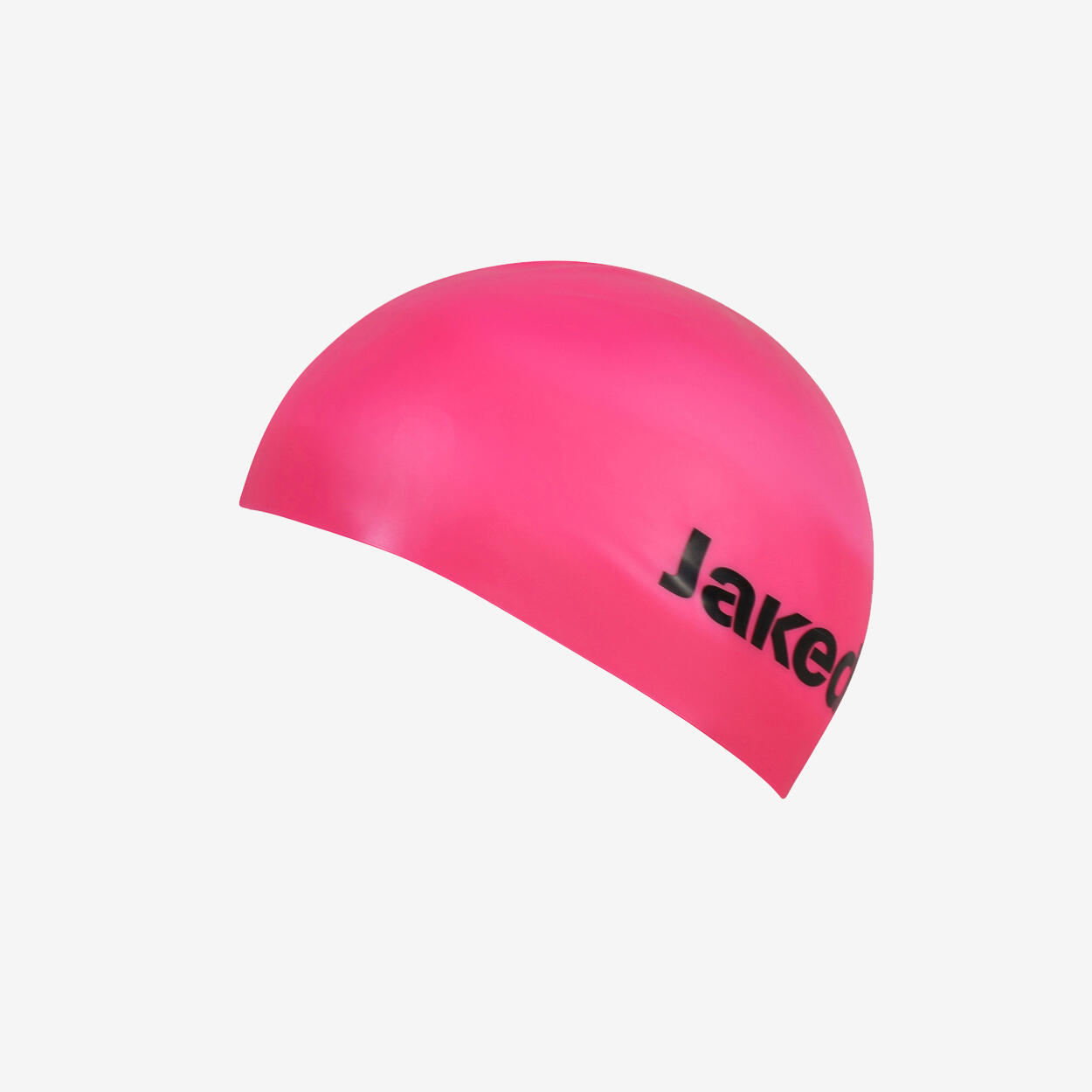 Gorro de baño sintético rosa para hombre y mujer. 2/3