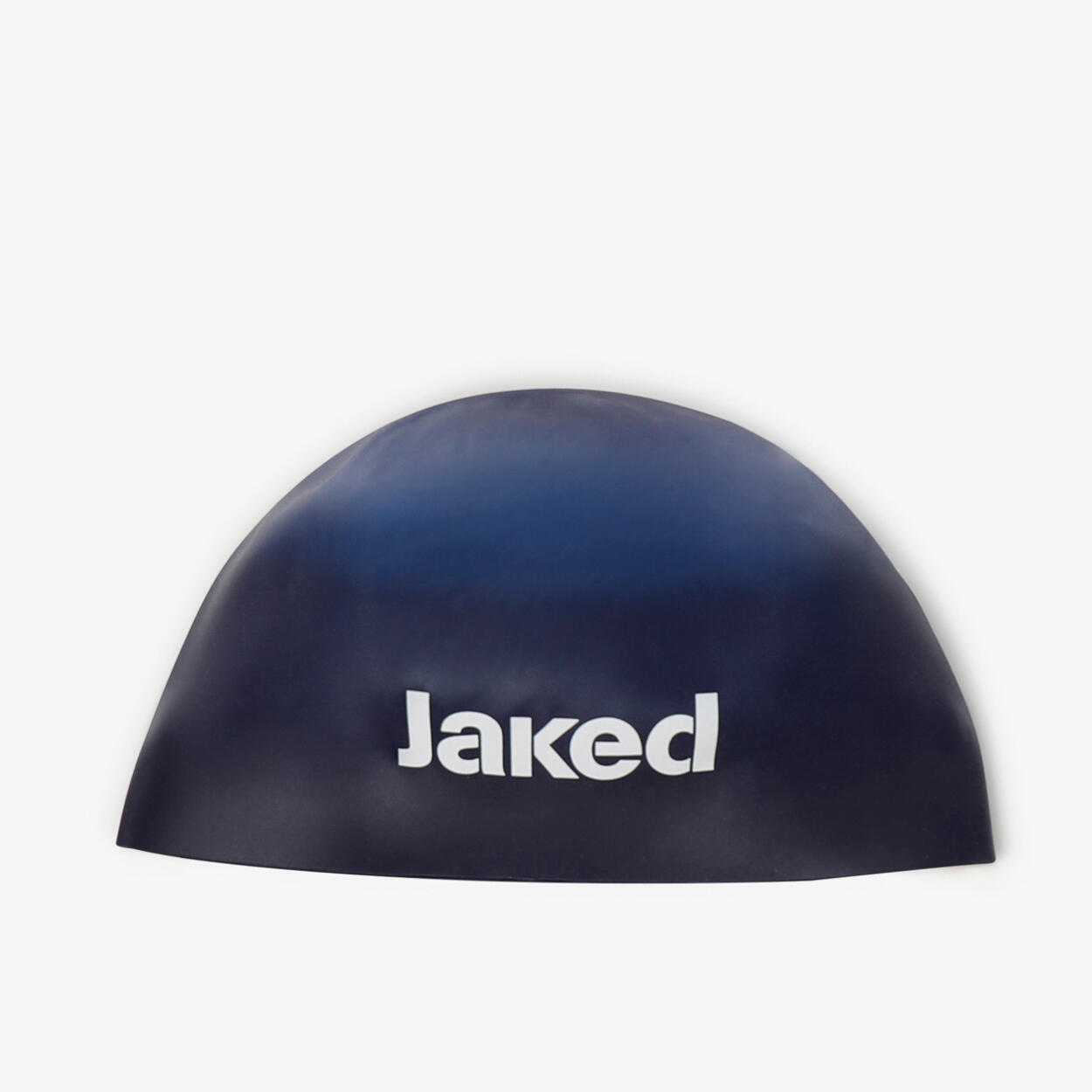 Gorro de natación sintético azul marino para hombre y mujer.