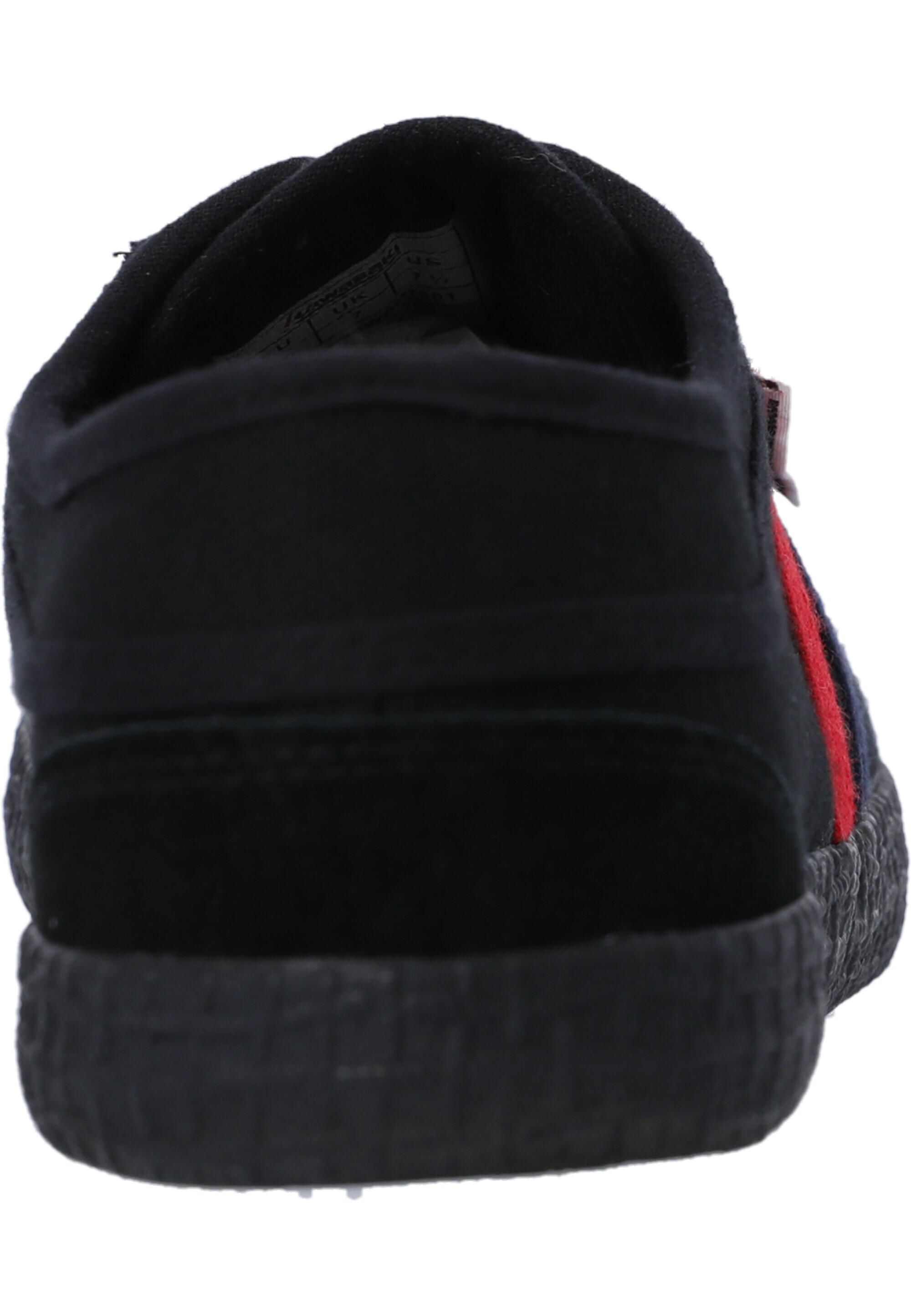 Kawasaki Retro Canvas Shoe K192496 1001S Black Solid 5/5