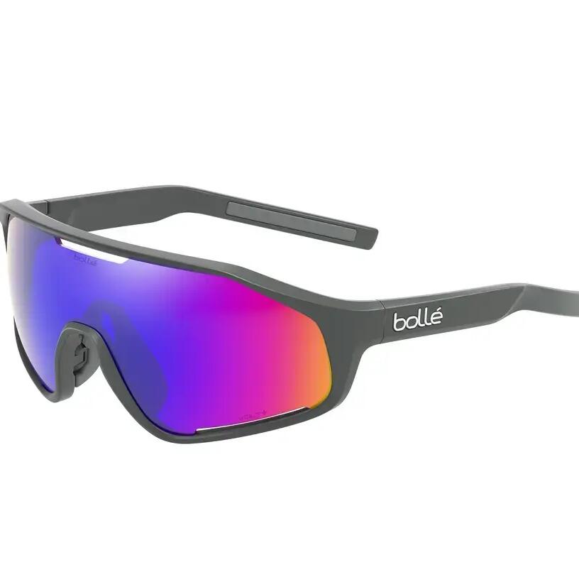 Bolle Shield Mens Matte Titanium Volt Ultraviolet Shifter