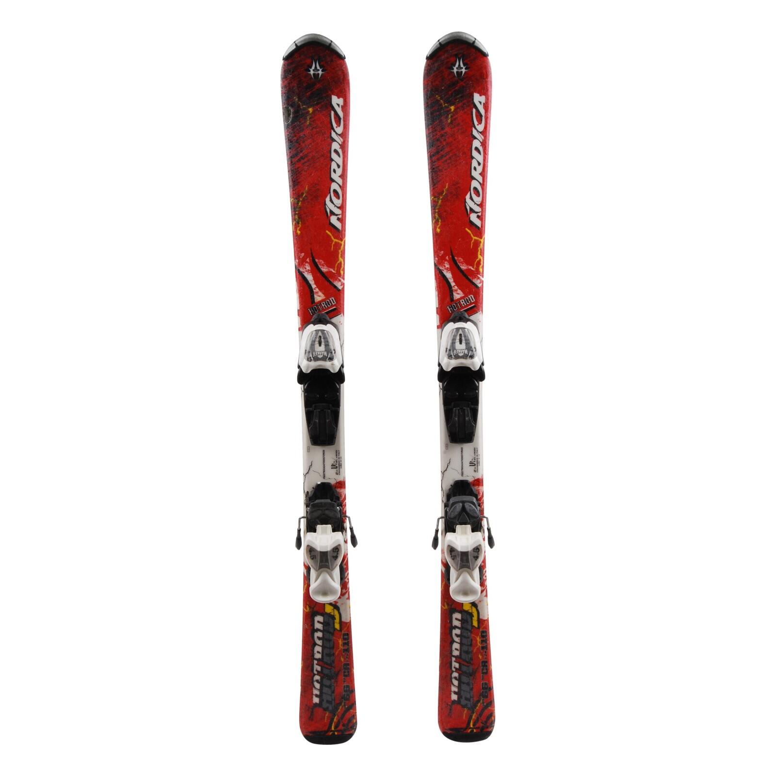 NORDICA RECONDITIONNE - Ski Junior Nordica Hot Rod J + Fixations