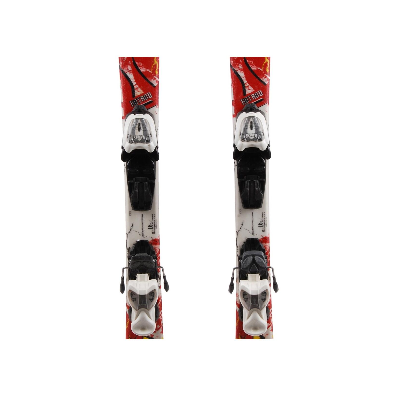 RECONDITIONNE - Ski Junior Nordica Hot Rod J + Fixations 3/4