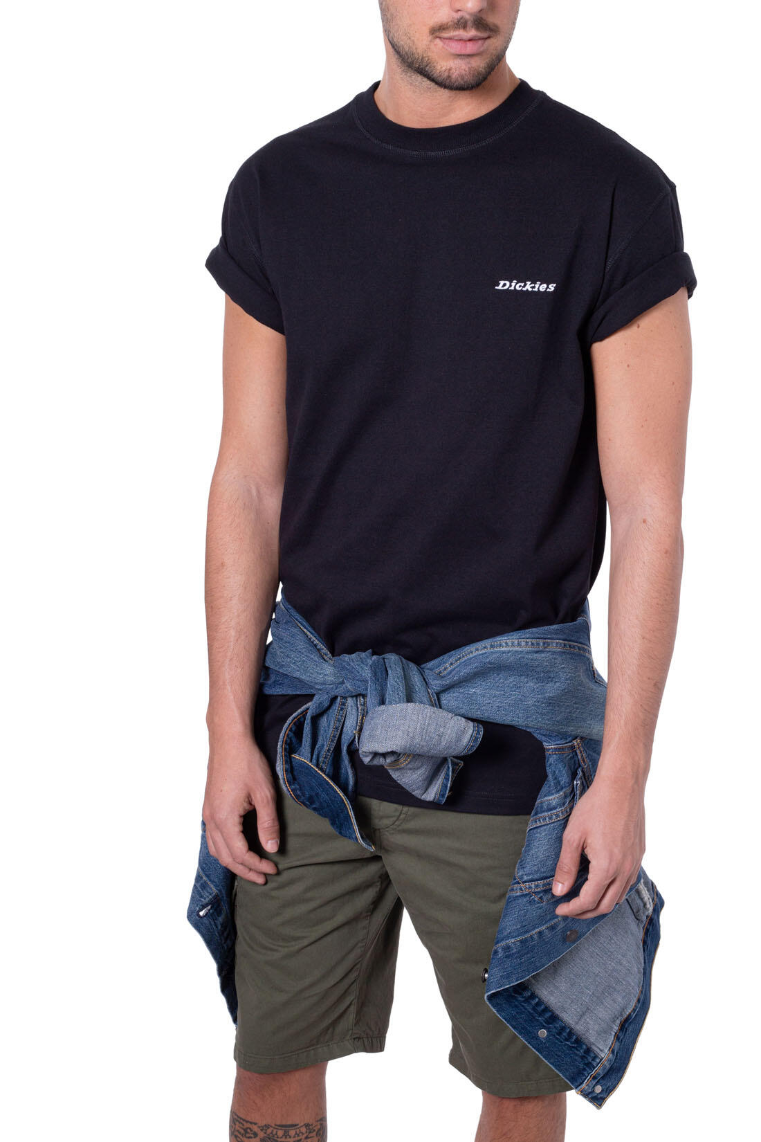 T-shirt met korte mouwen Dickies model DK0A4X9O-BLK voor mannen 1/7