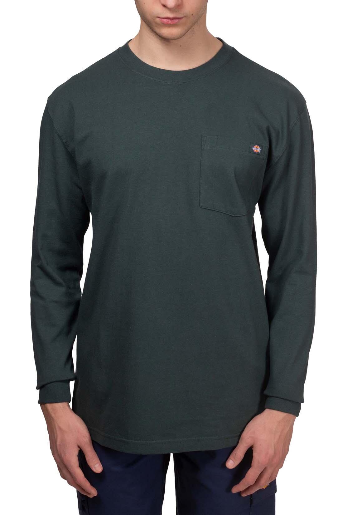 Camiseta manga larga - Ropa deportiva - Hombre - Corte relajado, bolsillo 2/5