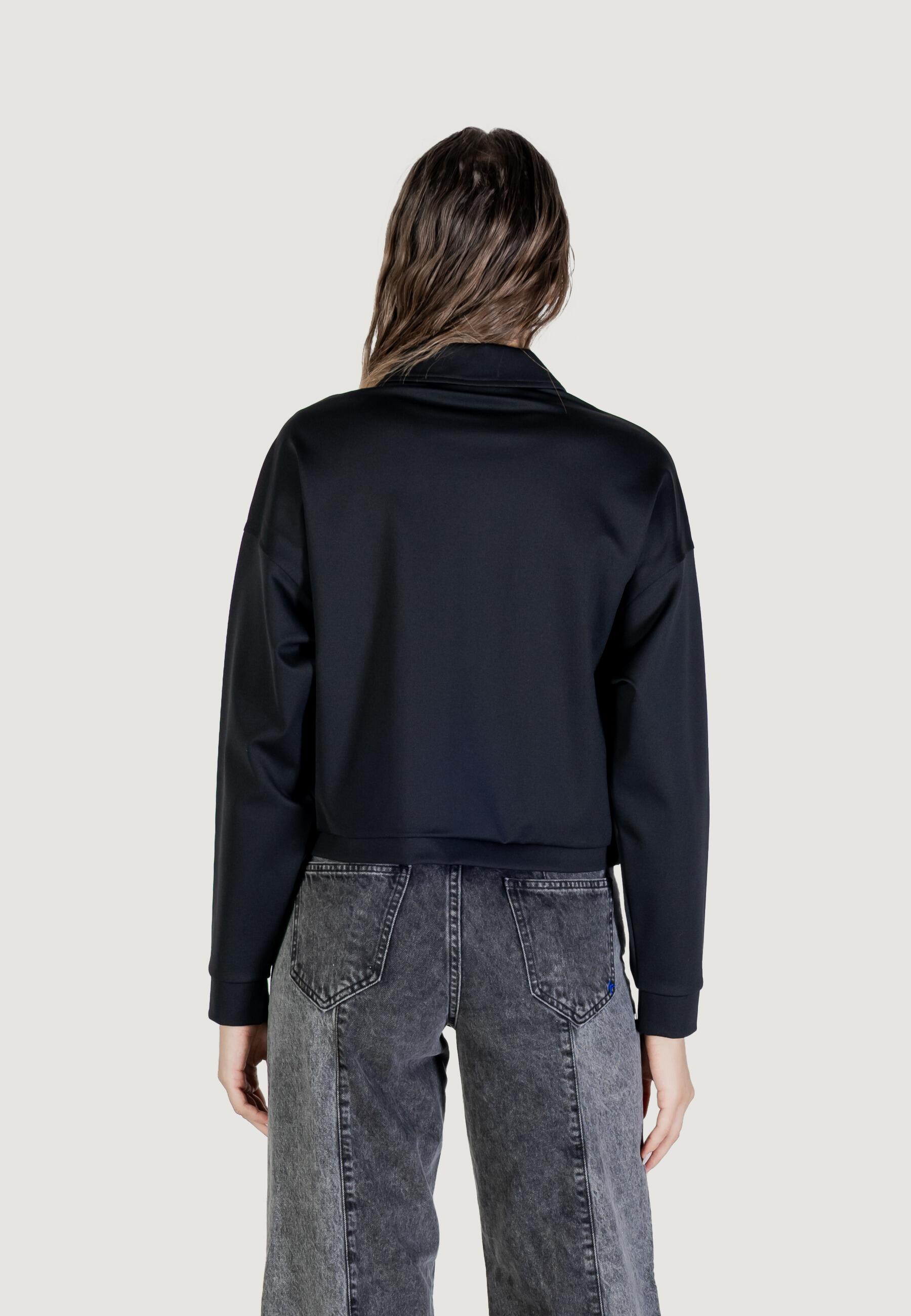 sweat-shirt CARLA CROP ZIP JACKET FEMME NOIR 4/5
