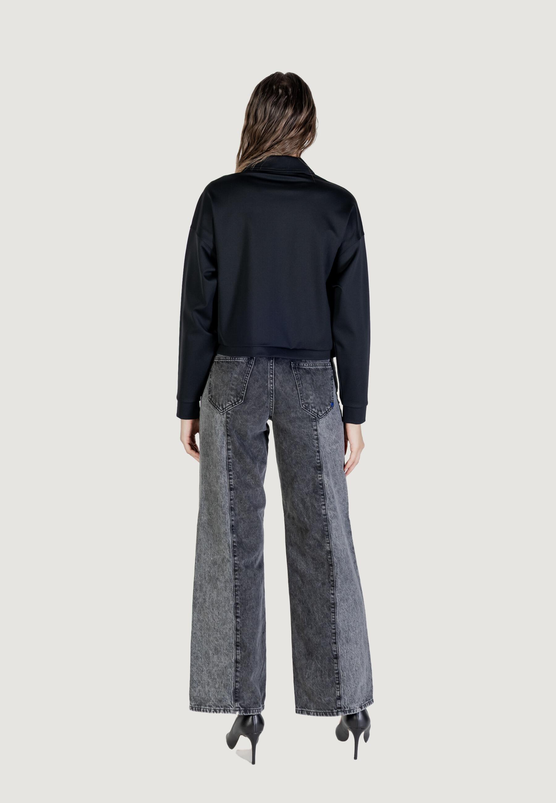 sweat-shirt CARLA CROP ZIP JACKET FEMME NOIR 5/5