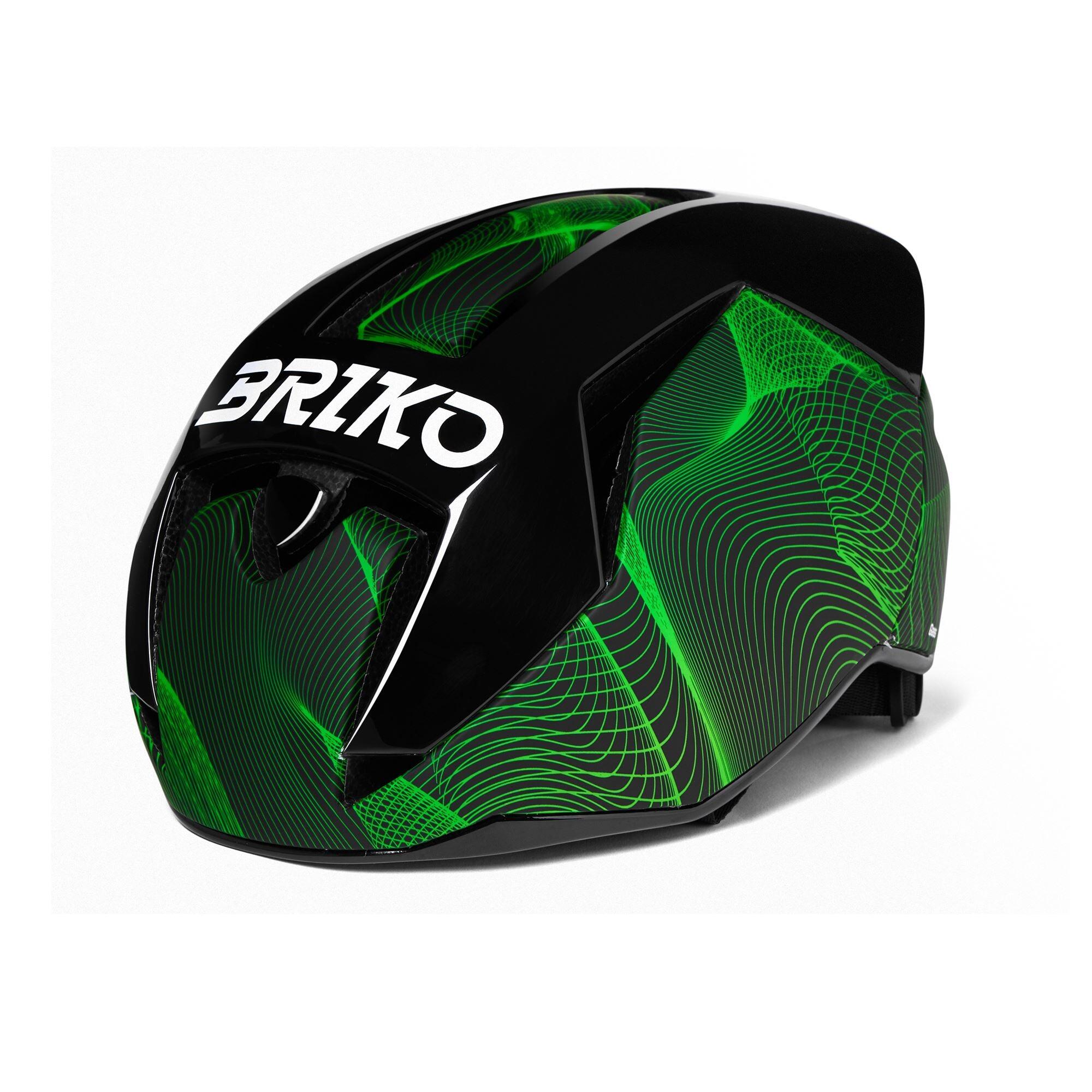 Casco Ciclismo Casco Bici Da Corsa Briko Briko Casco Grigio Da