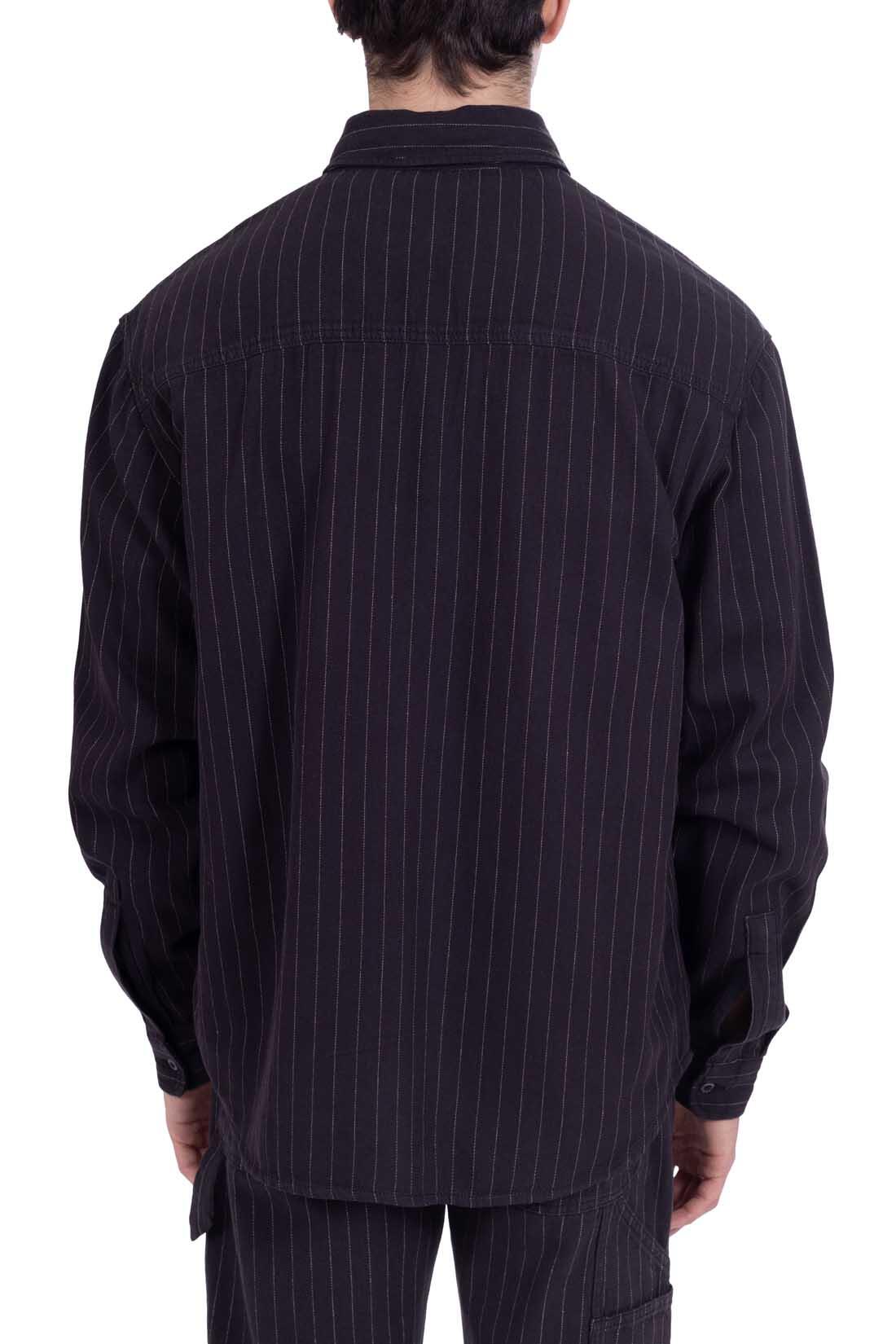 Camicia uomo Service in gessato 3/5
