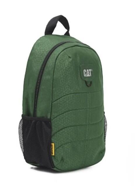 CATERPILLAR CAT Benson Simple Backpack 84718 – Dark Green Embossed 646 3/3