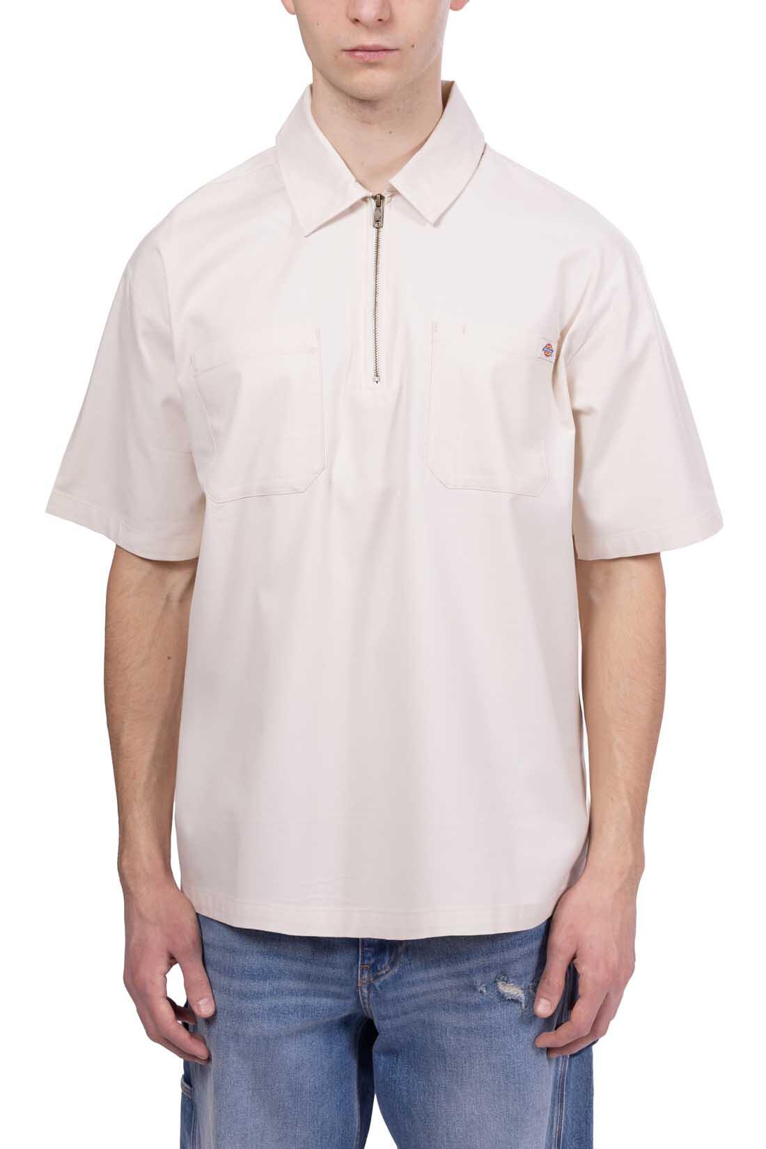 Camisa de hombre workwear - Sportswear - Relaxed - Manga corta - Ranch - Blanco 2/5
