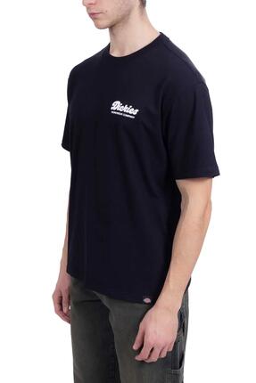 T-shirt - Sport - Heren - Lewistown - Relaxed, bedrukt - Zwart