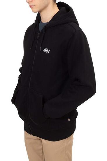 Sweatshirt met rits - sportkleding - Heren - Relaxed fit - Zwart