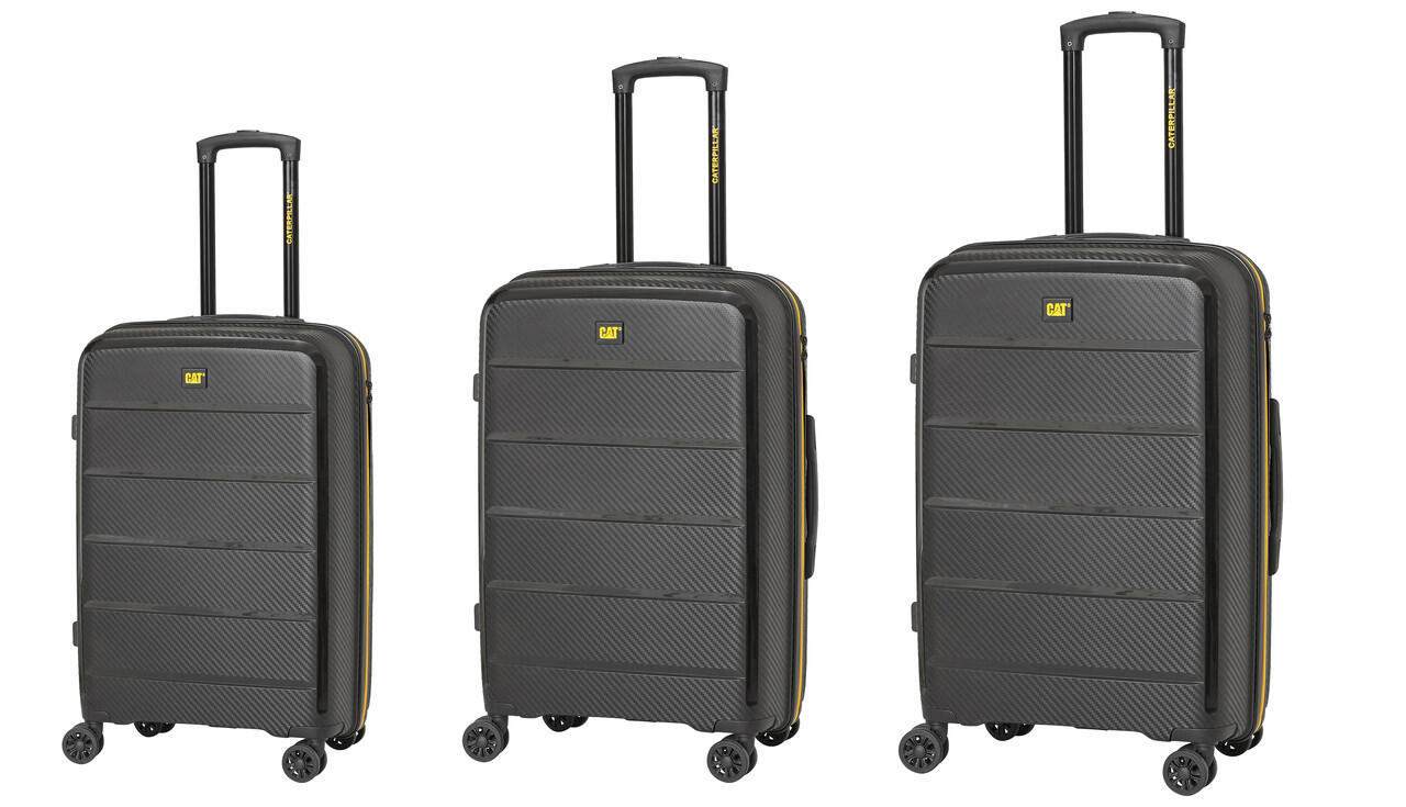 CATERPILLAR Cat Cargo CoolRack Trolley, 3 Pcs set - Black. 3/3