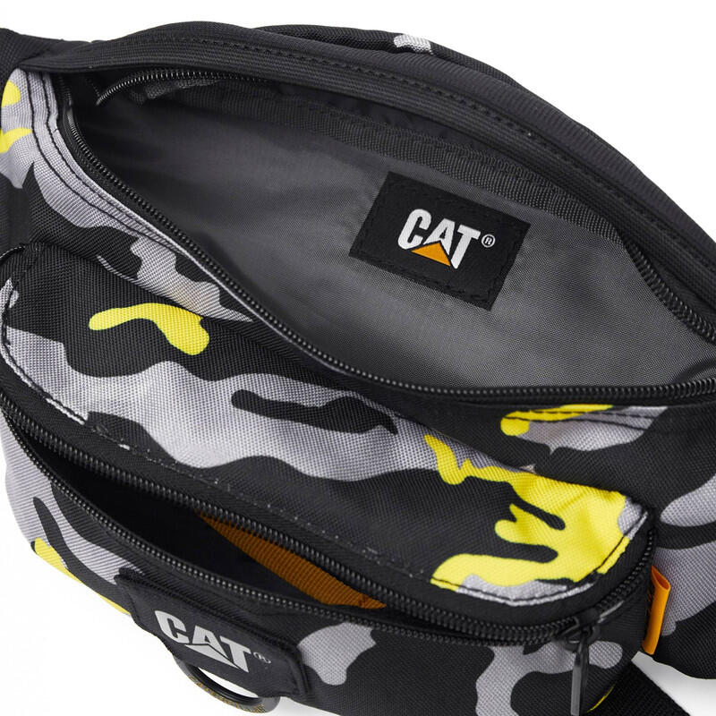 CATERPILLAR CAT Raymond Waist Bag 84062 – AOP Camo Black/Grey/Yellow 634 2/3