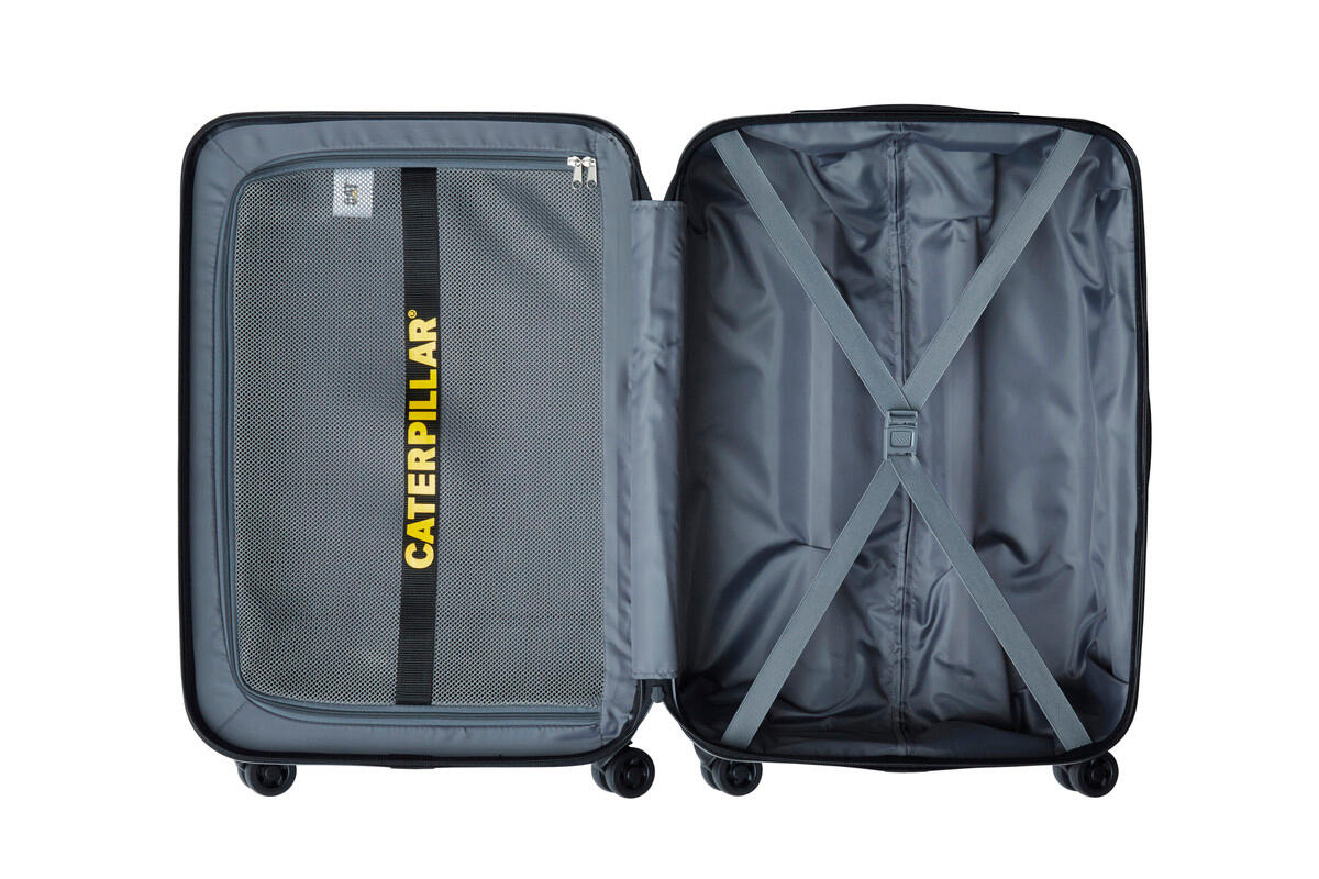 Caterpillar Trolley bagaglio a mano rigido CAT Industrial Plate 20 84759 Black 2/3