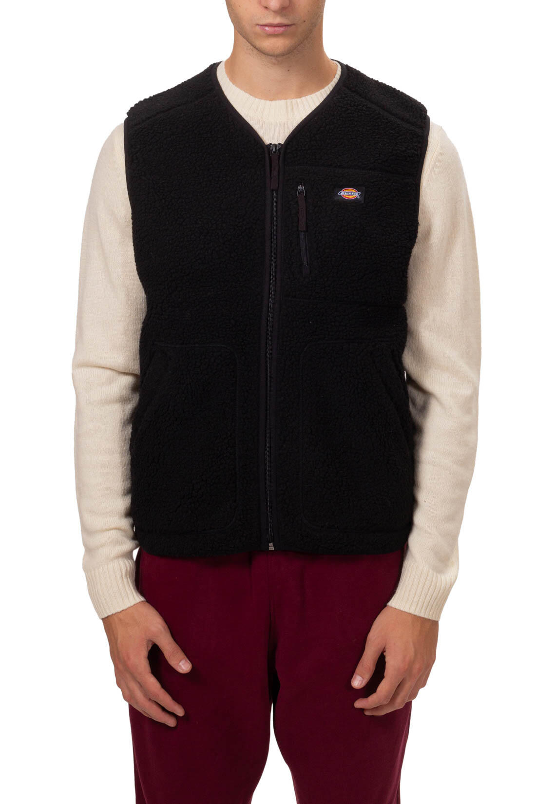 Fleecevest - sportswear - Heren - Mount Hope - Regular fit - Zwart 2/6