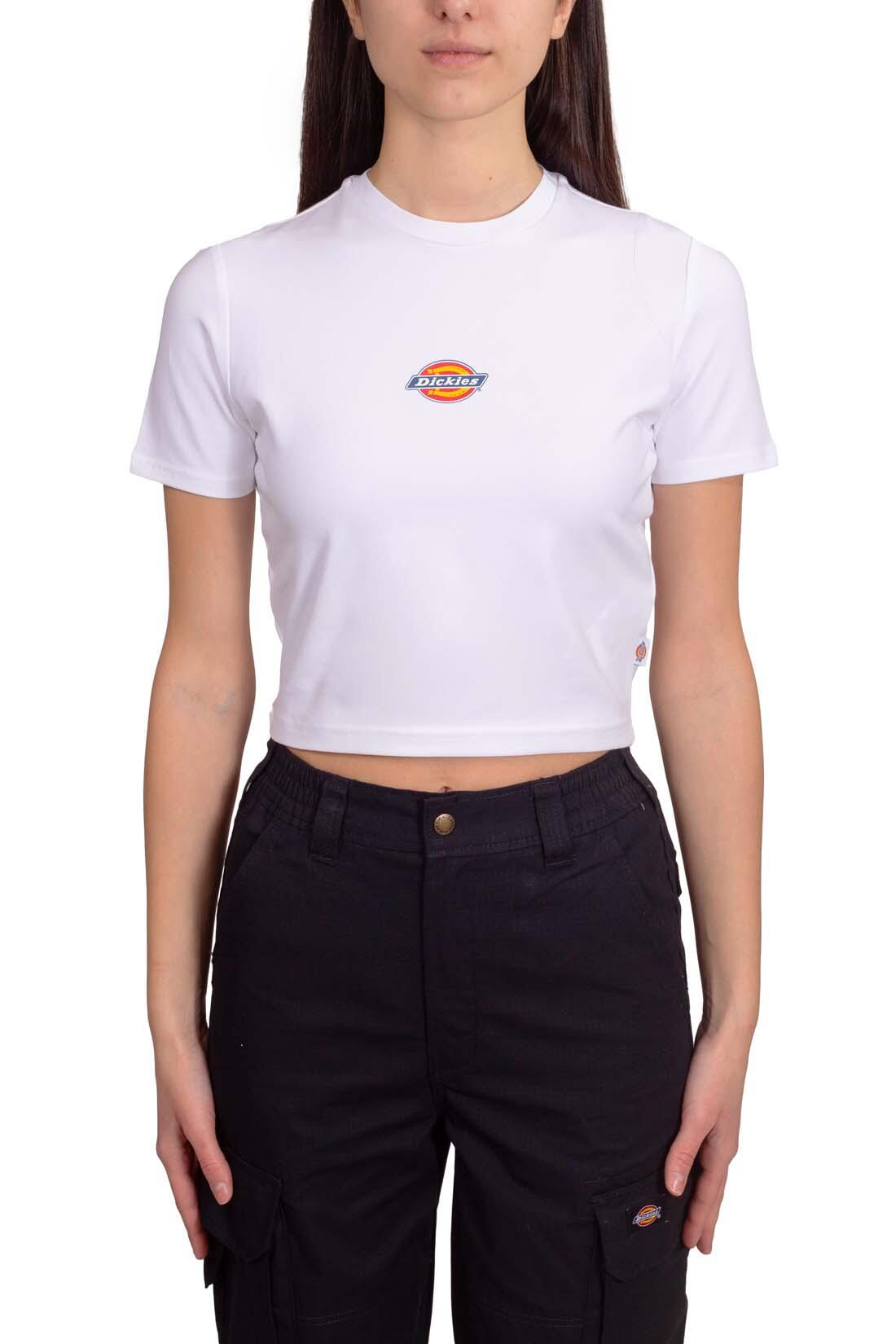 Maglia a maniche corte Dickies modello DK0A4XPOWHX1 per donne 2/5