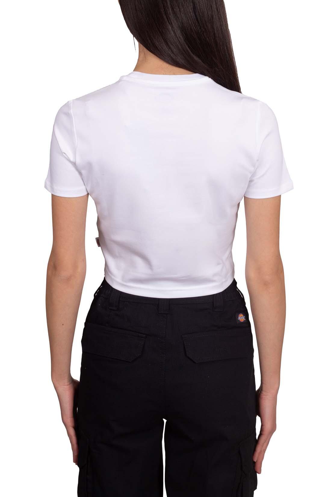 Maglia a maniche corte Dickies modello DK0A4XPOWHX1 per donne 3/5