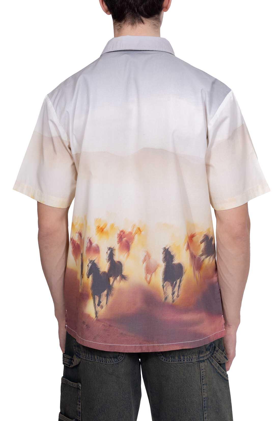 Camicia uomo Running Wild a maniche corte 3/5