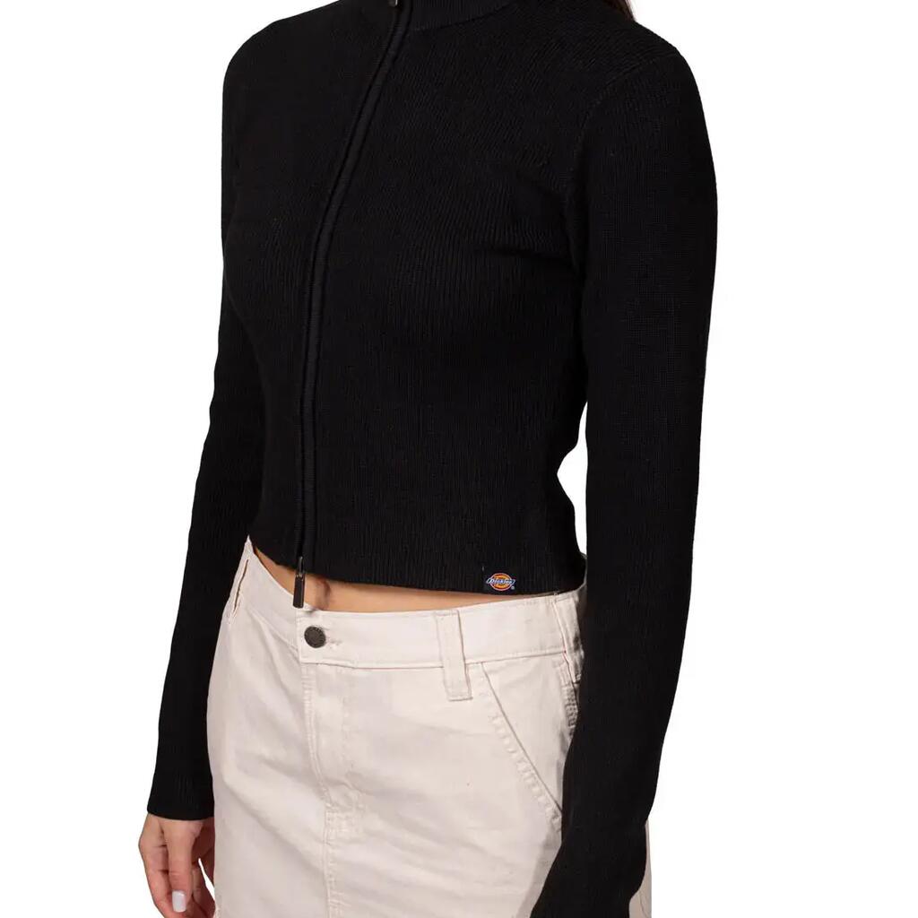 East Helena zip sweatshirt - Women - Slim - Black