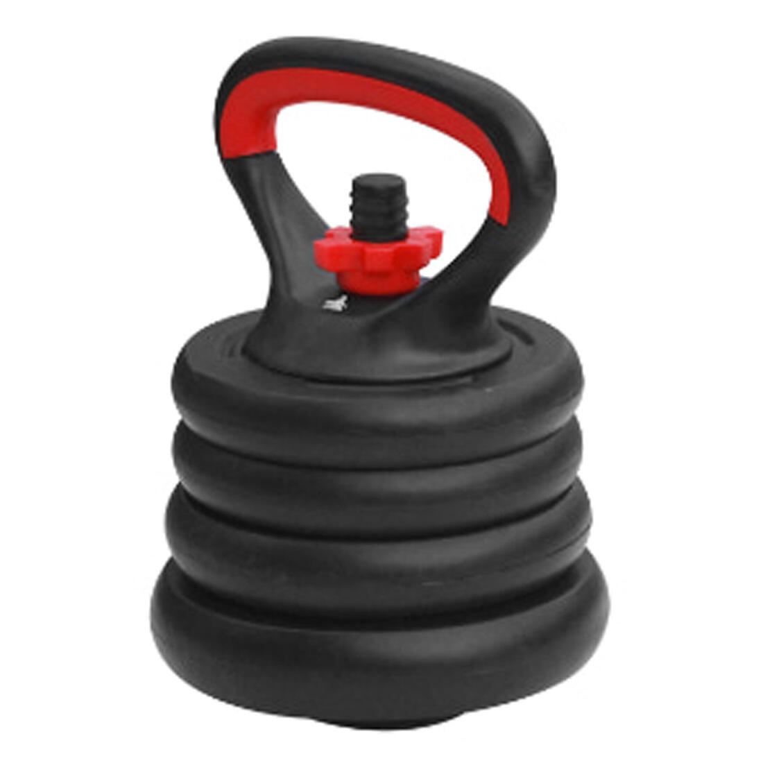 Zestaw Obciążeń 3-w-1 – Regulowany Hantel, Sztanga i Kettlebell (15 kg) 4/5