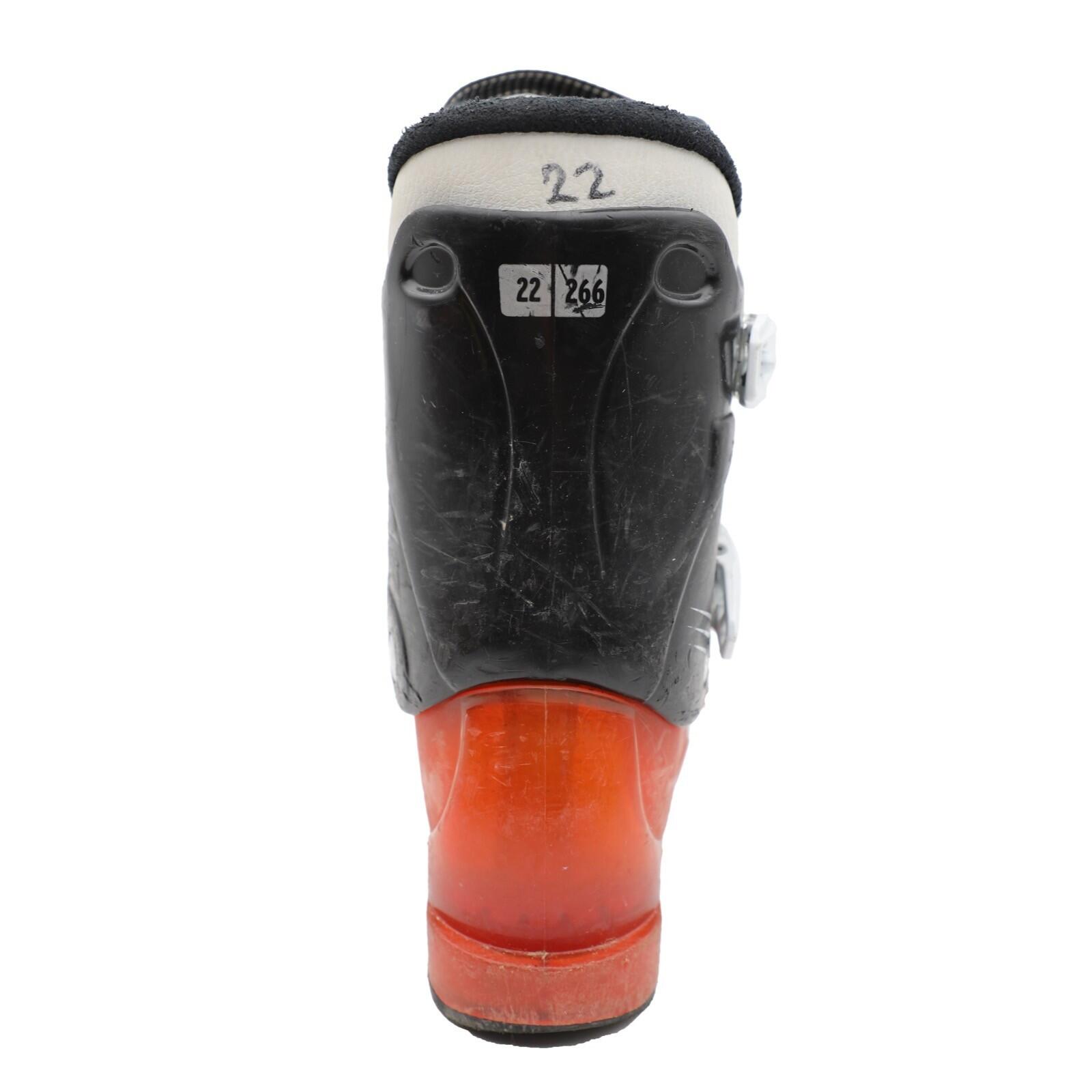 RECONDITIONNE - Chaussure De Ski Junior Salomon T3_3 Crochets 2/4