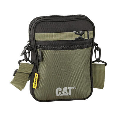 Caterpillar Borsello a tracolla CAT Utility Messanger Bag Army/Black