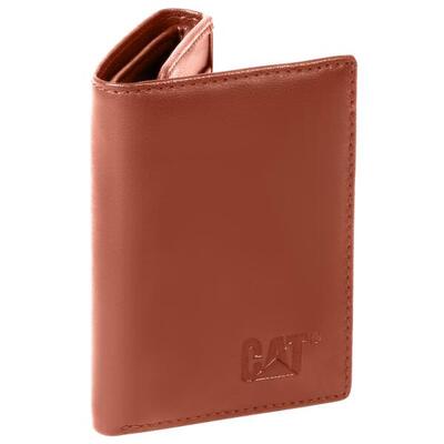 Caterpillar CAT Kenya Tri-fold Leather Wallet 84816 – Cognac 529