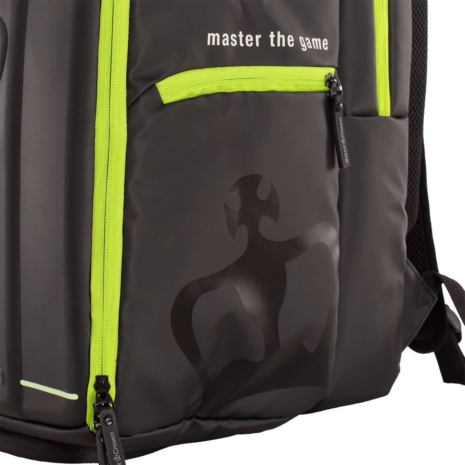 Mochila Black Crown Magic  Negro/amarillo 4/7