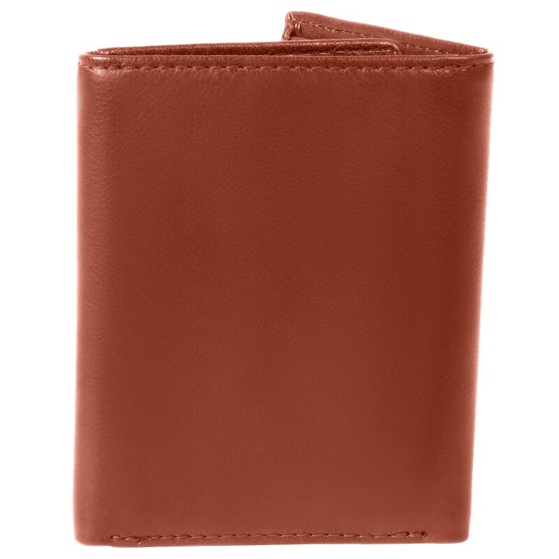 Caterpillar CAT Kenya Tri-fold Leather Wallet 84816 – Cognac 529 2/3