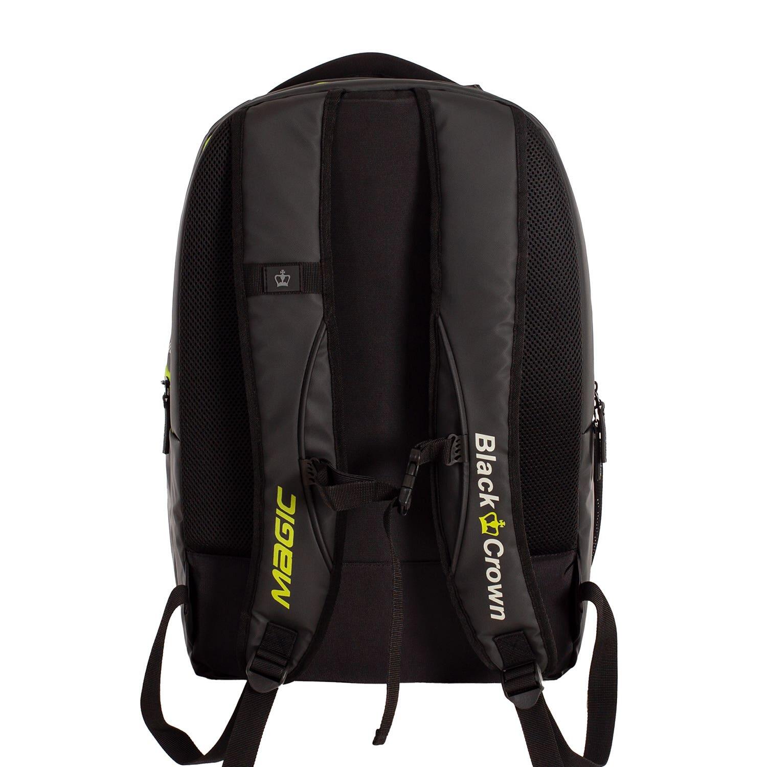 Mochila Black Crown Magic  Negro/amarillo 3/7
