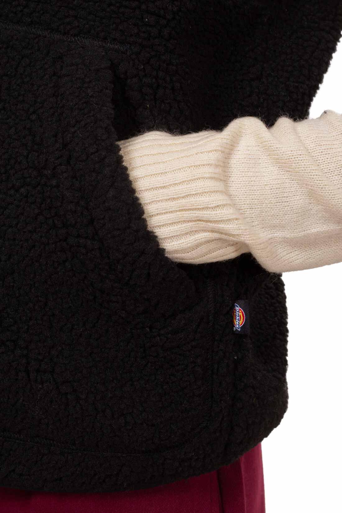 Fleecevest - sportswear - Heren - Mount Hope - Regular fit - Zwart 6/6