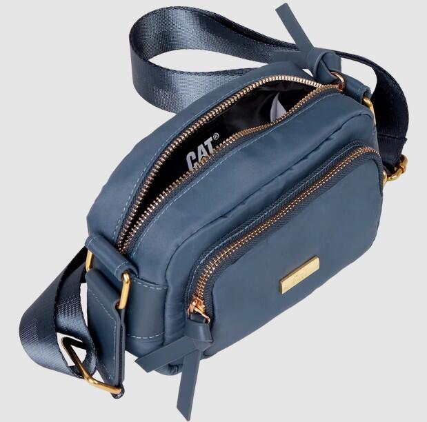 CAT Marsupio  Mini Crossbody Bag Urban Young line 84510 Blu Navy 2/3