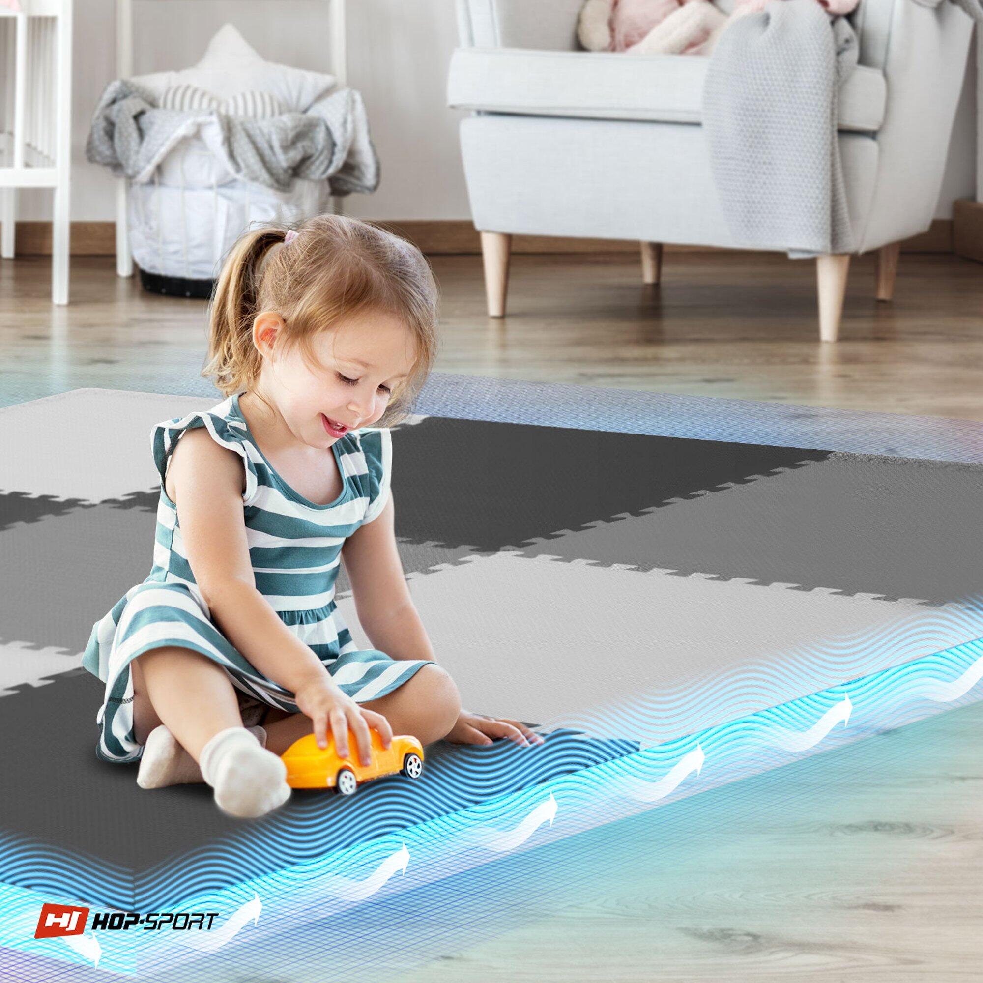 Puzzelmat 1cm Hop-Sport- 9st 180x180cm 5/7