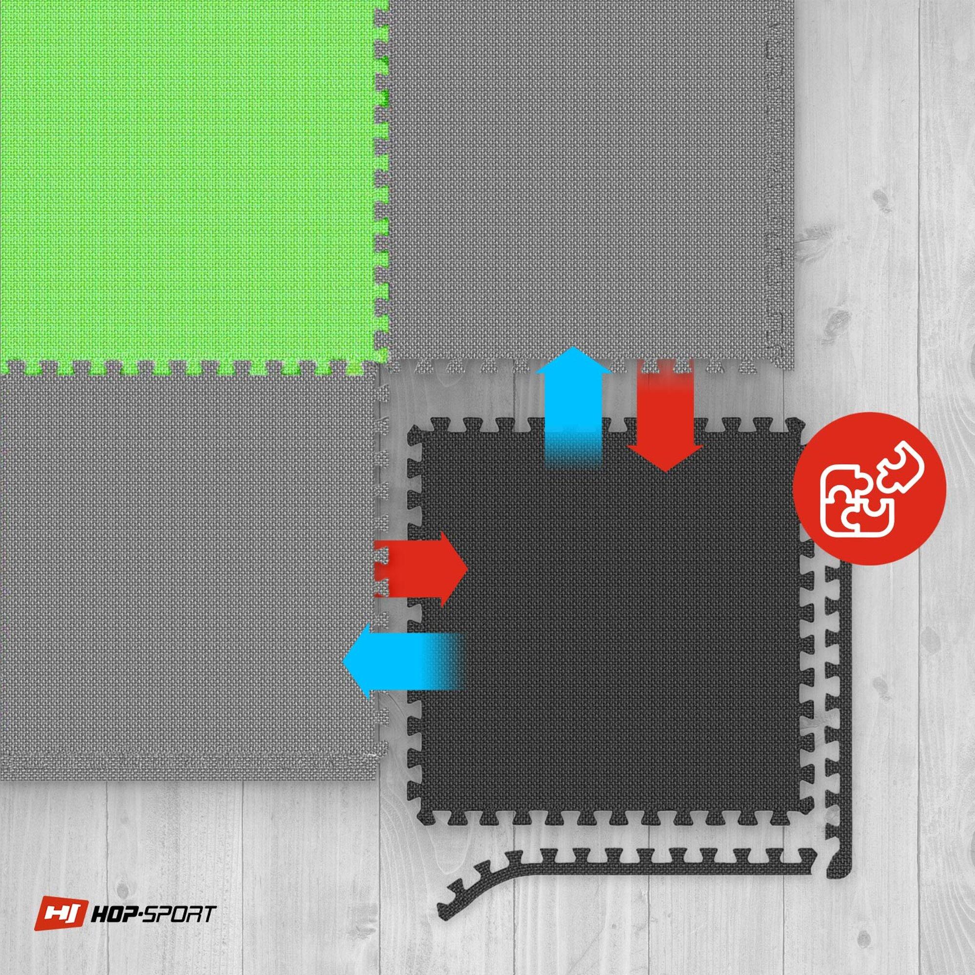 Puzzlematte 1cm Hop-Sport- 9Stk 180x180cm 3/7