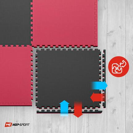 Tapis Puzzle 2cm Hop-Sport- 12pcs 240x180cm
