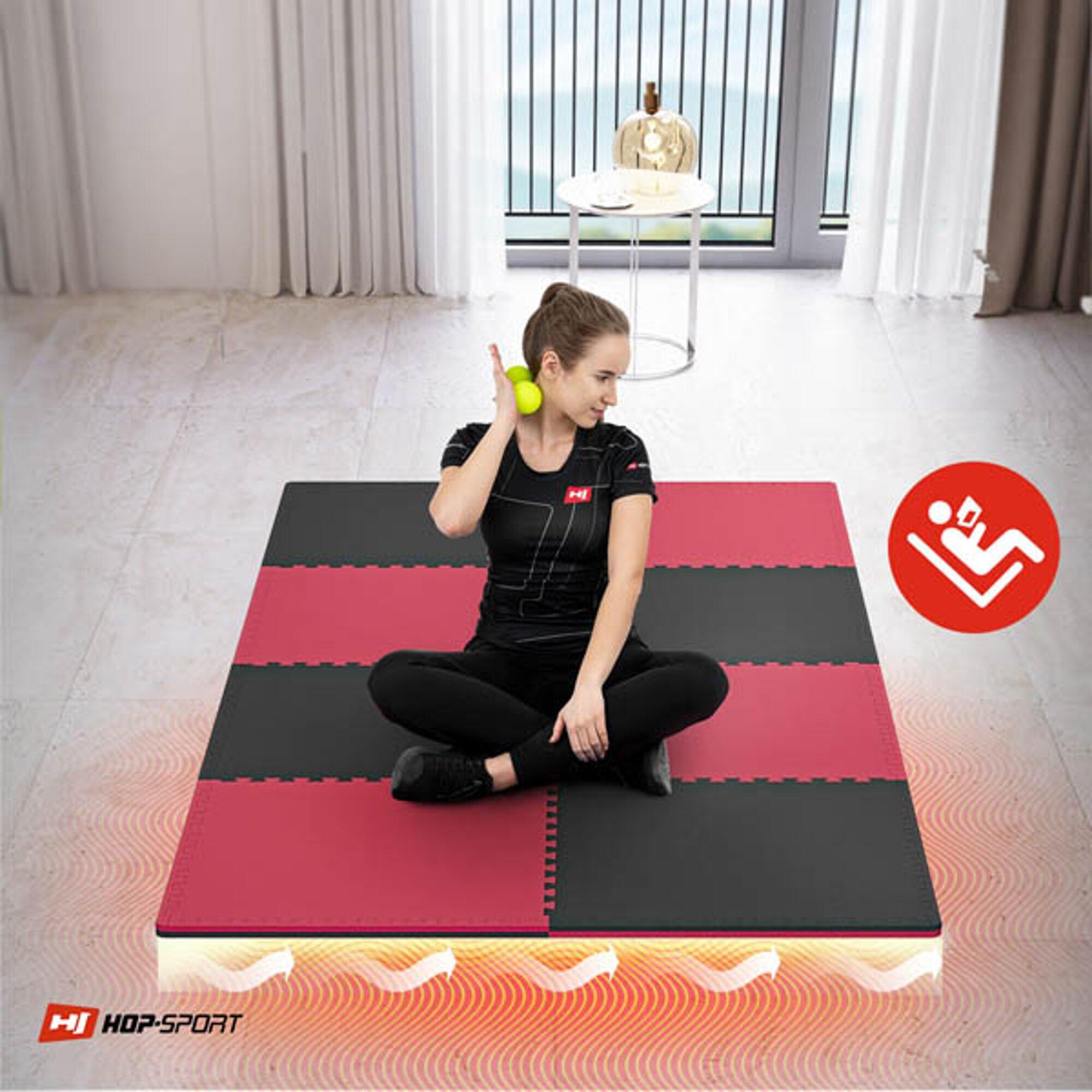 Podložka puzzle 2 cm Hop-Sport - 8 ks 240 × 120 cm 6/7