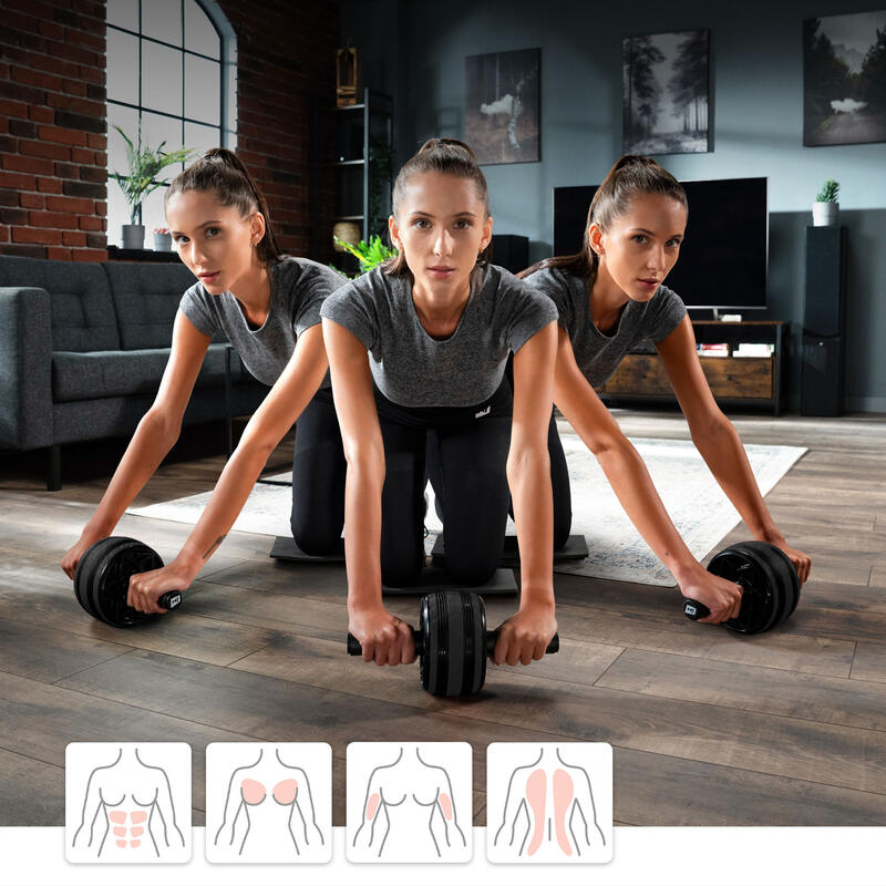 Roată pentru exerciții abdominale Hop-Sport