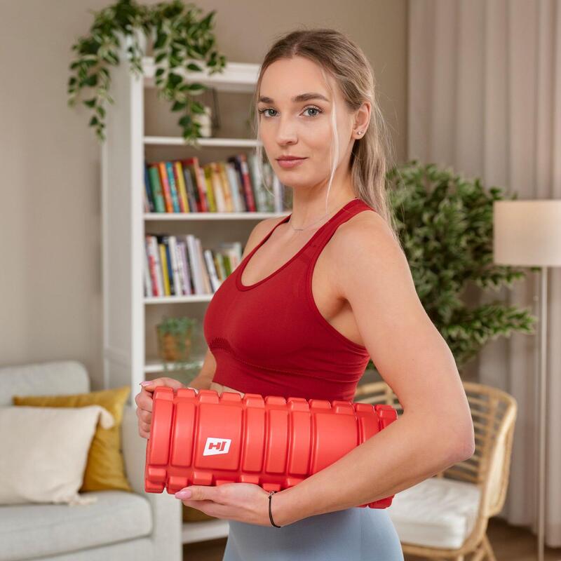 Wałek roller do masau Hop-Sport EVA 33cm