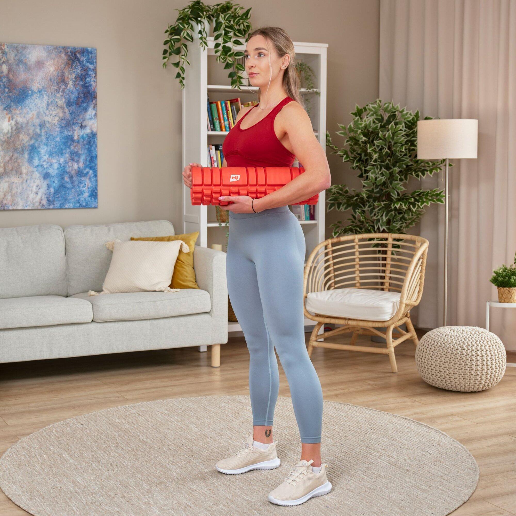Massage roller Hop-Sport EVA 45cm 7/7