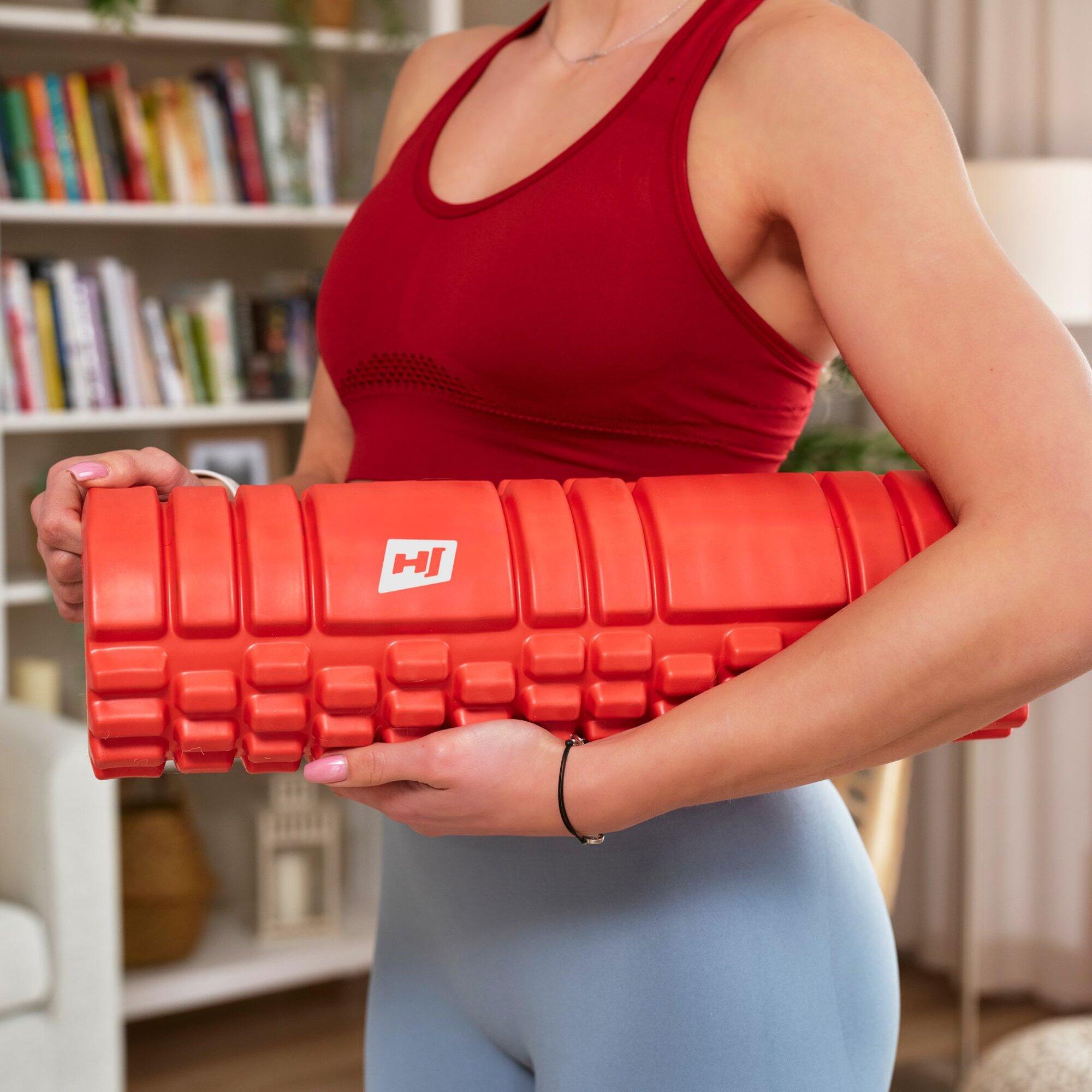 Wałek roller do masażu Hop-Sport EVA 45cm