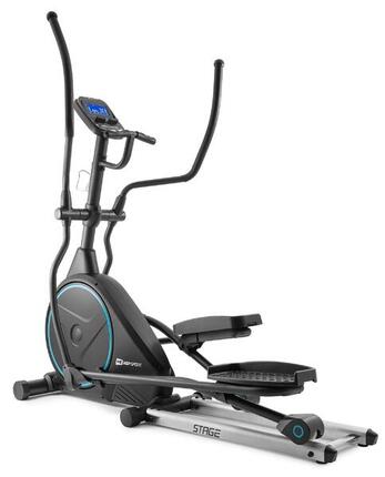 Vélo elliptique électromagnétique connecté, Hop-Sport HS-160CF Stage, Noir