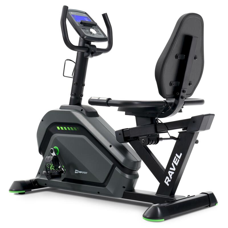 Rower stacjonarny treningowy leżący Hop-Sport Ravel