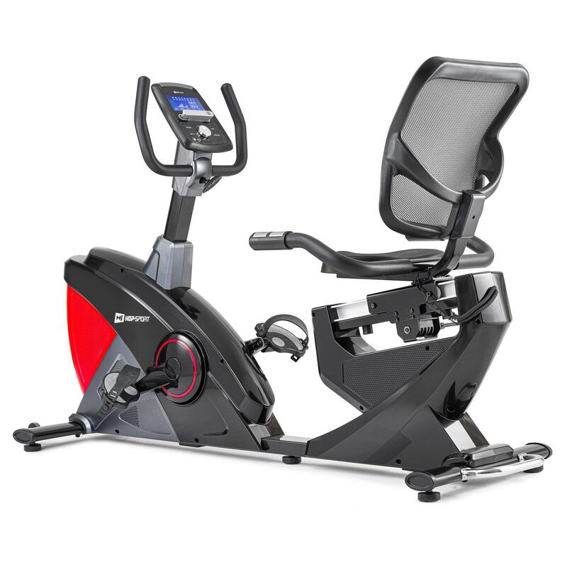 Rower stacjonarny treningowy leżący Hop-Sport Helix