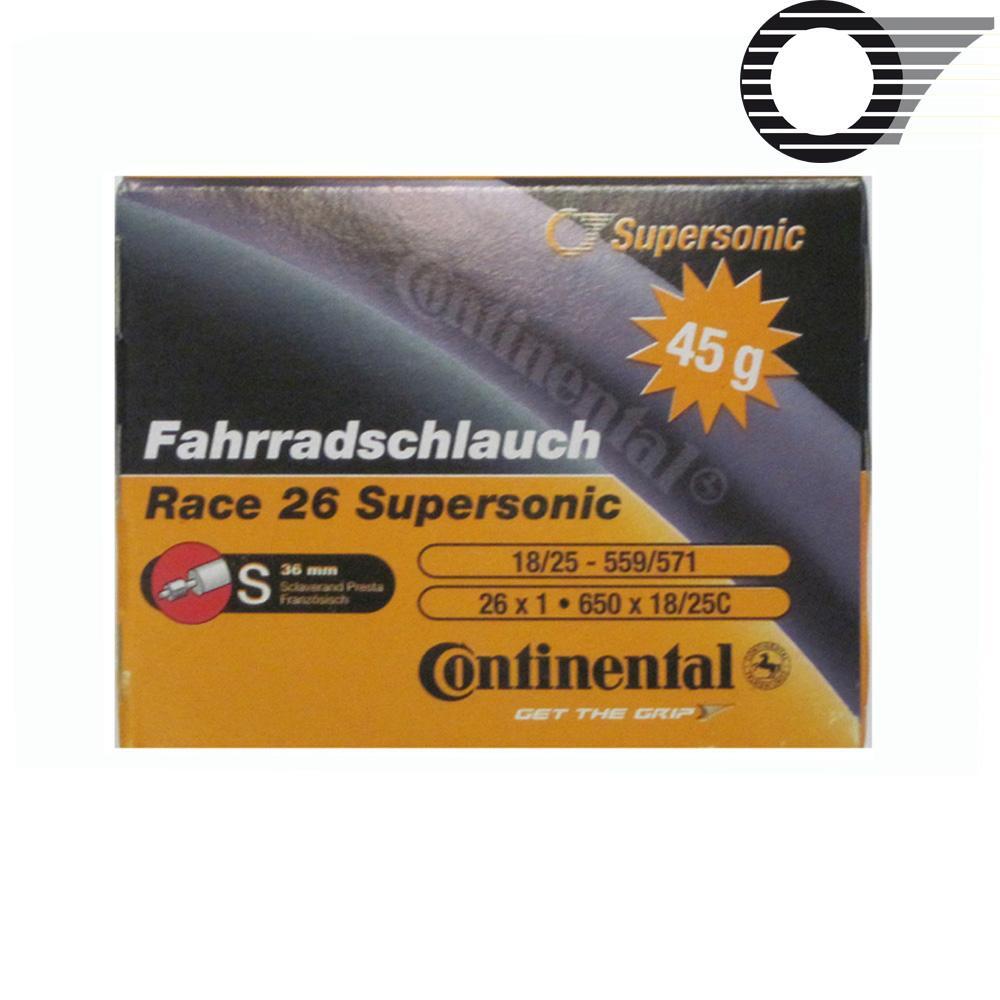 Continental Conti chambre à air Triathlon/MTB étroite SUPERSONIC 36 mm valve SV 2/3