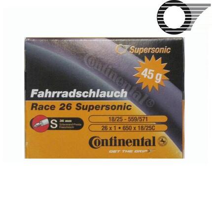 Continental Conti Schlauch Triathlon/MTB schmal SUPERSONIC 36 mm SV Ventil