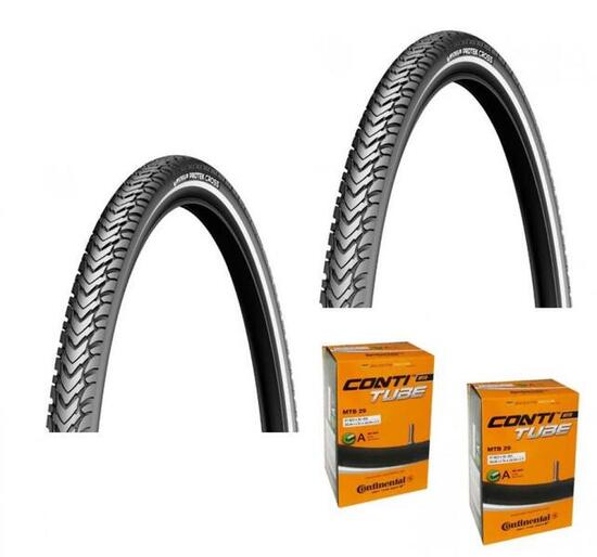 Michelin Protek Cross Draht 28x1.40 + Schlauch Conti MTB 28/29 28/29x1.75/2.5...